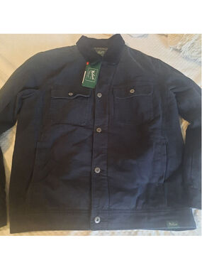 Men's Woolrich Navy sherpa lined Jacket M